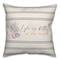 Life Is Better At The Beach Scallop & Snail Shell Throw Pillow
